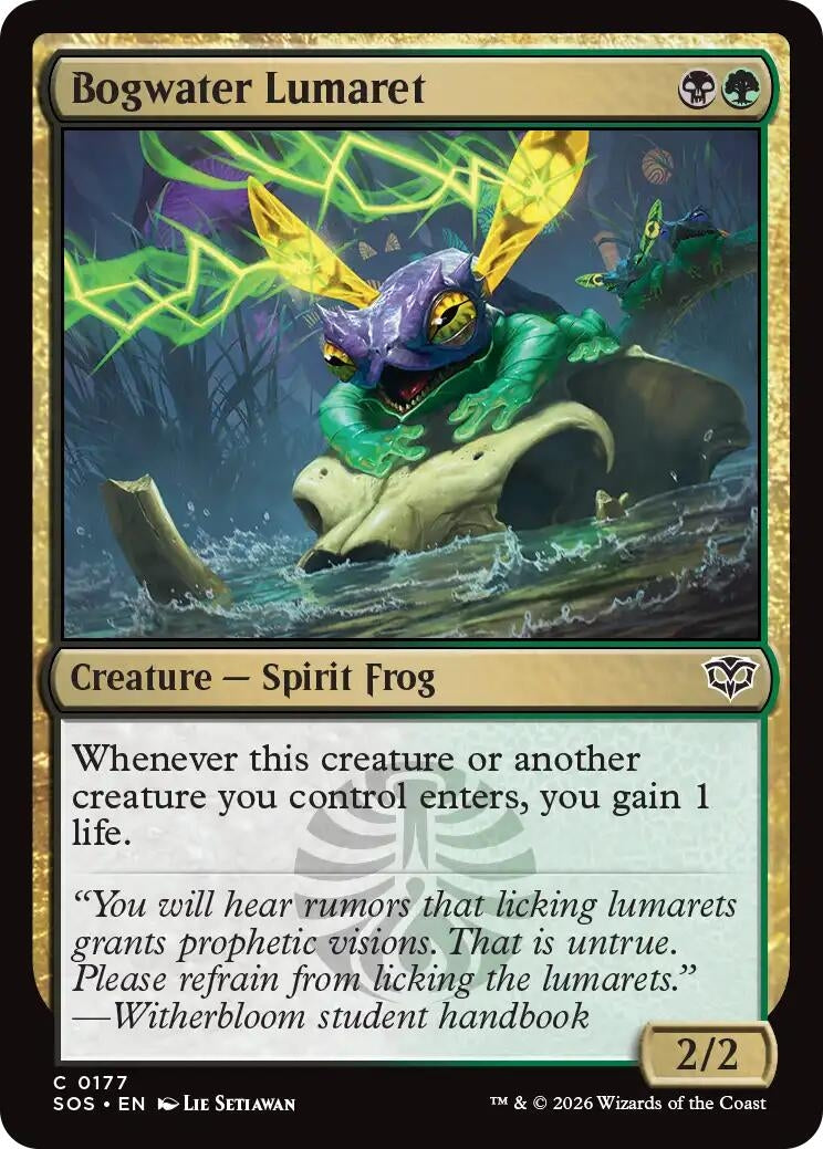 Image for Bogwater Lumaret (177) [Secrets of Strixhaven] - Magic: The Gathering