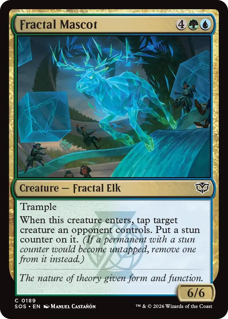 Image for Fractal Mascot (189) [Secrets of Strixhaven] - Magic: The Gathering