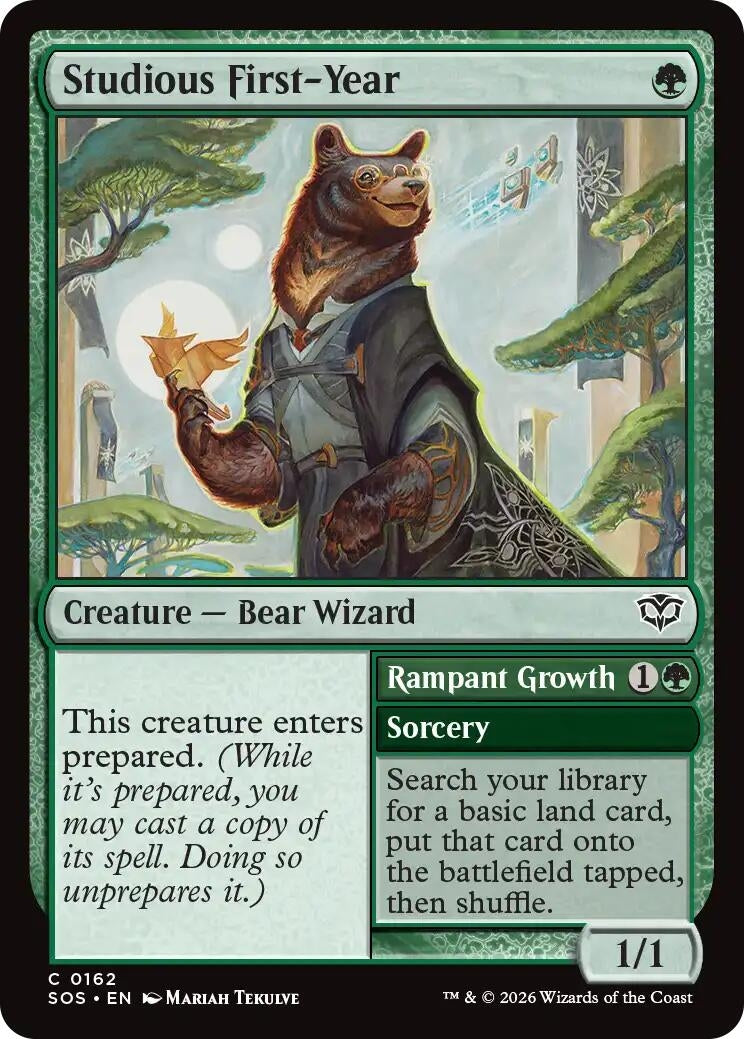 Image for Studious First-Year (162) [Secrets of Strixhaven] - Magic: The Gathering