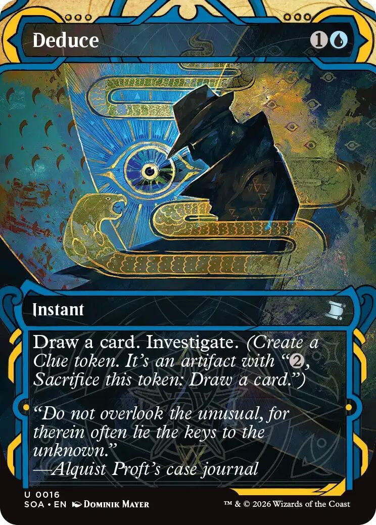 Image for Deduce (16) [Secrets of Strixhaven: Mystical Archive] - Magic: The Gathering