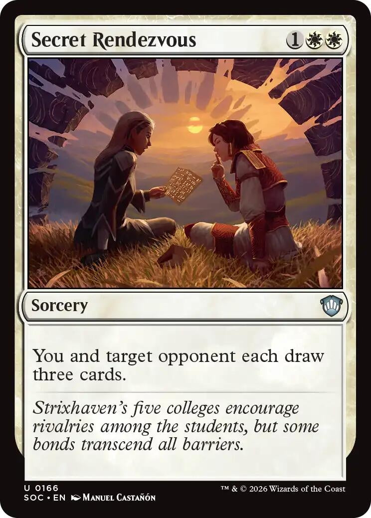 Image for Secret Rendezvous (166) [Secrets of Strixhaven] - Magic: The Gathering