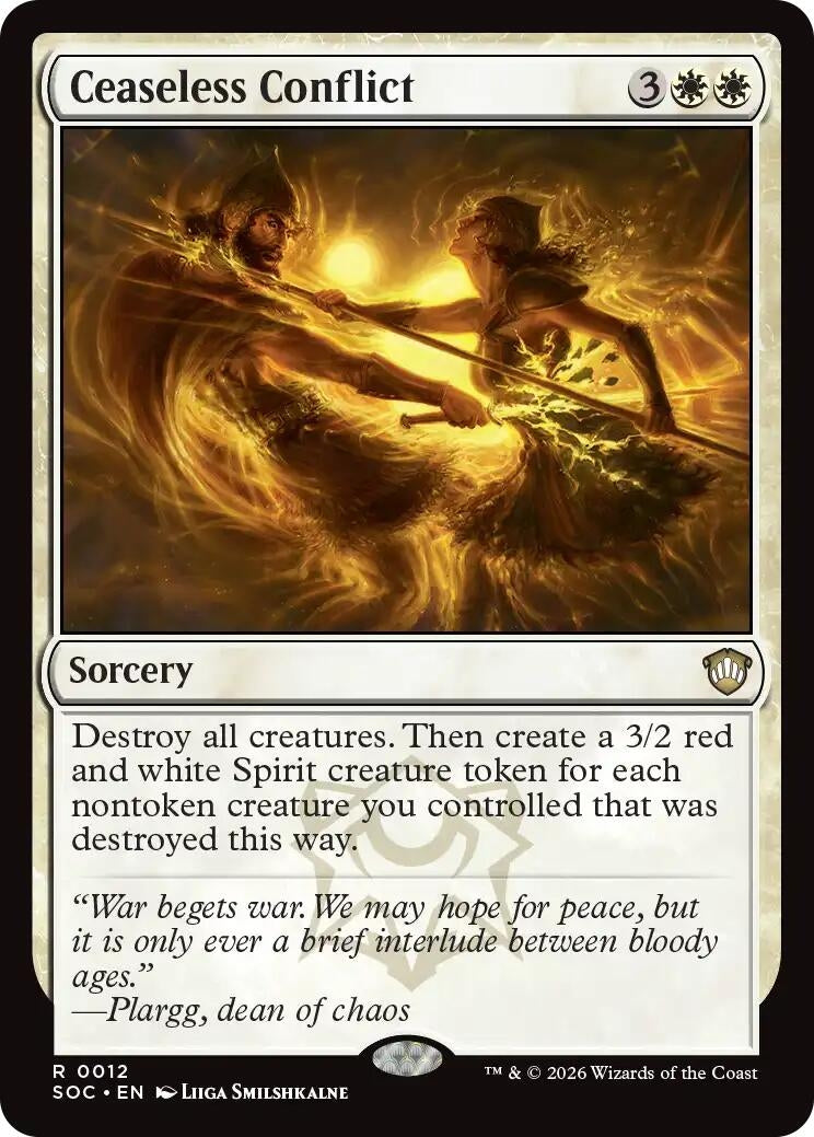Image for Ceaseless Conflict (12) [Secrets of Strixhaven] - Magic: The Gathering