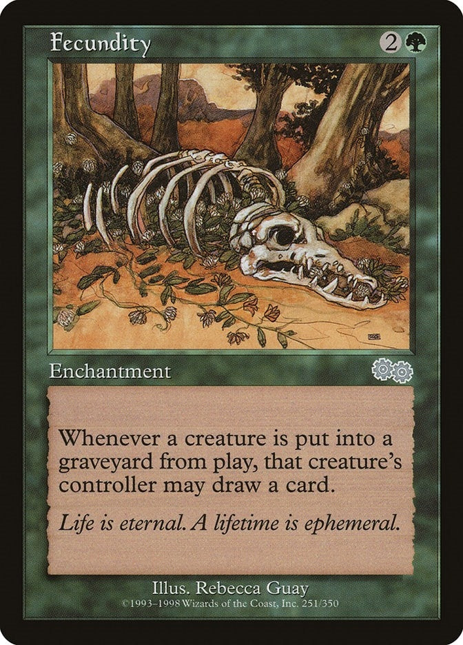 Image for Fecundity (251) [Urza's Saga] - Magic: The Gathering