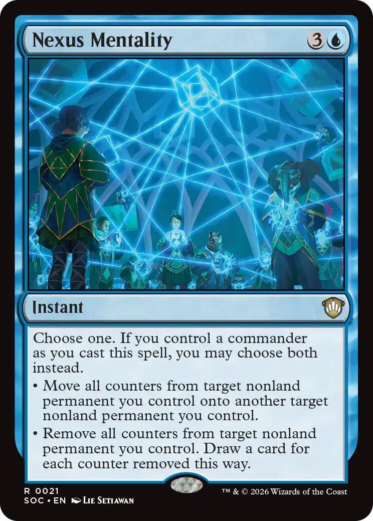 Nexus Mentality (21) [Commander: Secrets of Strixhaven]