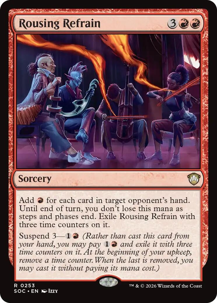 Image for Rousing Refrain (253) [Secrets of Strixhaven] - Magic: The Gathering