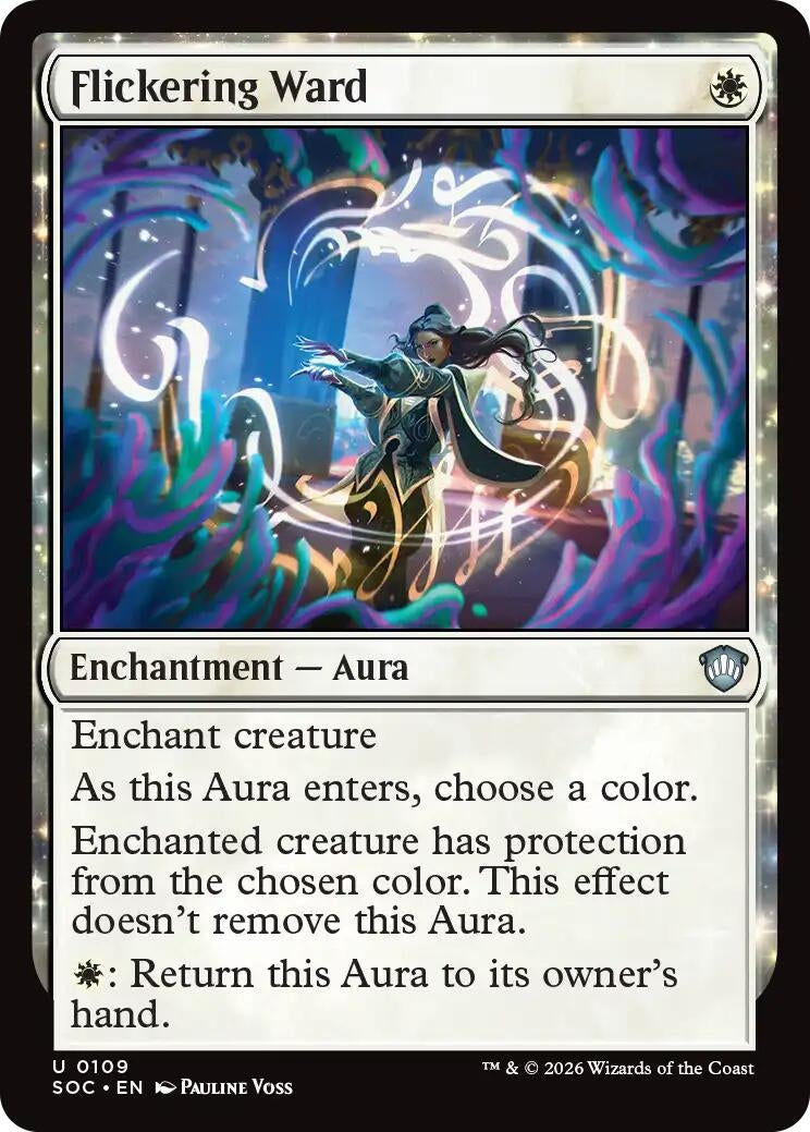 Image for Flickering Ward (109) [Secrets of Strixhaven] - Magic: The Gathering