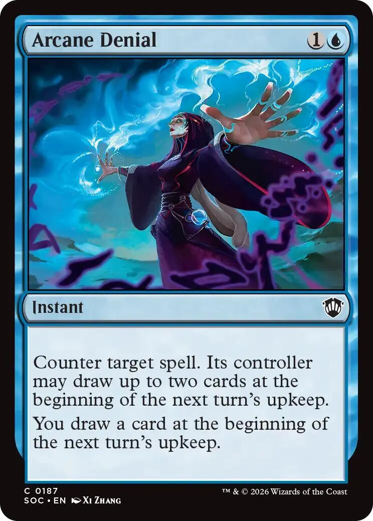 Image for Arcane Denial (187) [Secrets of Strixhaven] - Magic: The Gathering