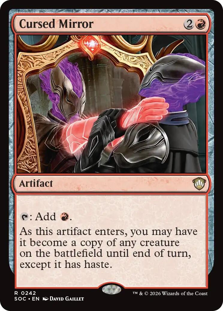Image for Cursed Mirror (242) [Secrets of Strixhaven] - Magic: The Gathering
