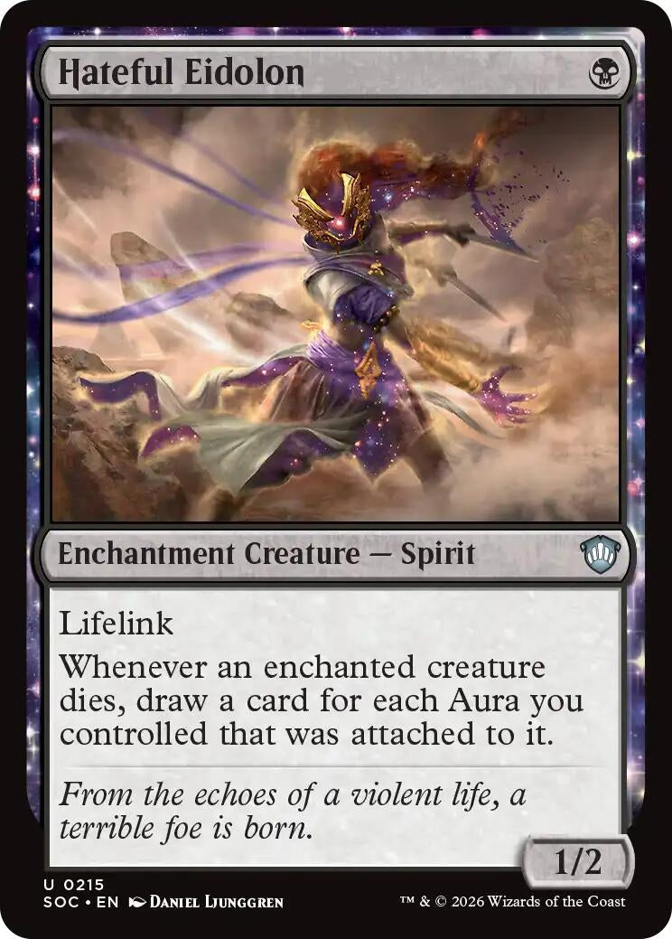 Image for Hateful Eidolon (215) [Secrets of Strixhaven] - Magic: The Gathering