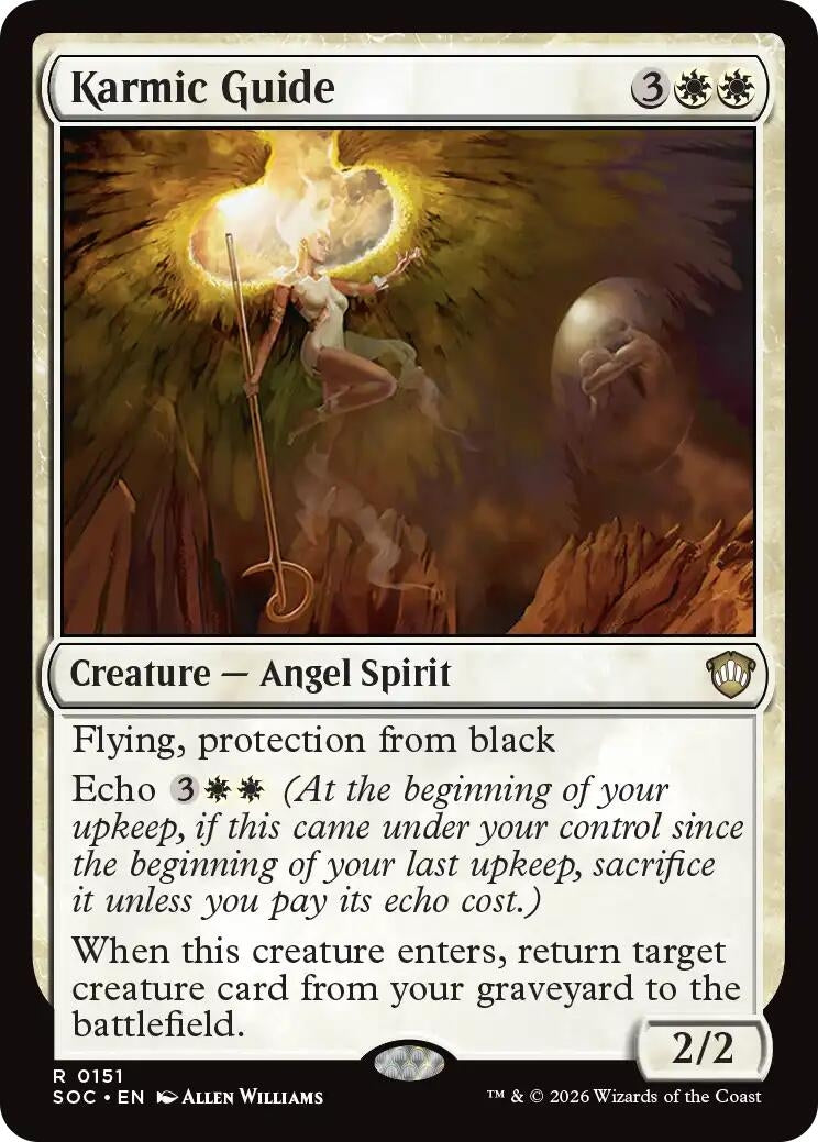 Image for Karmic Guide (151) [Secrets of Strixhaven] - Magic: The Gathering
