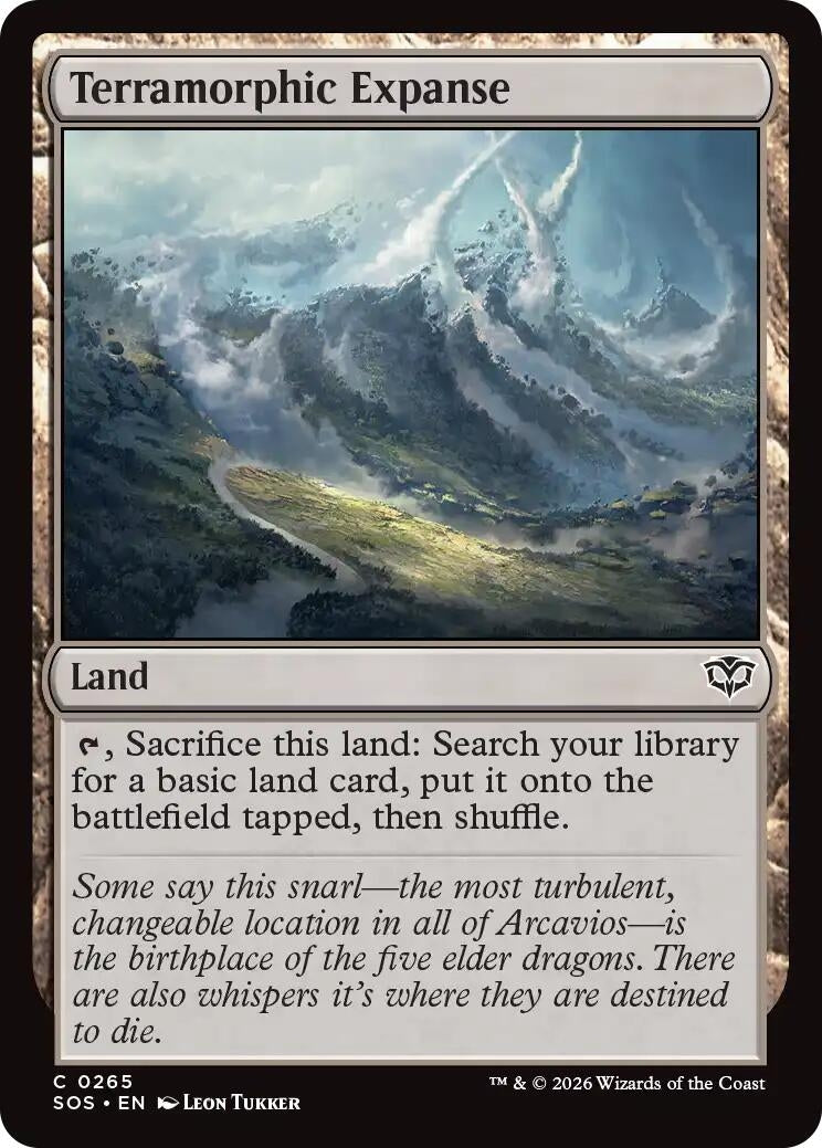 Image for Terramorphic Expanse (265) [Secrets of Strixhaven] - Magic: The Gathering