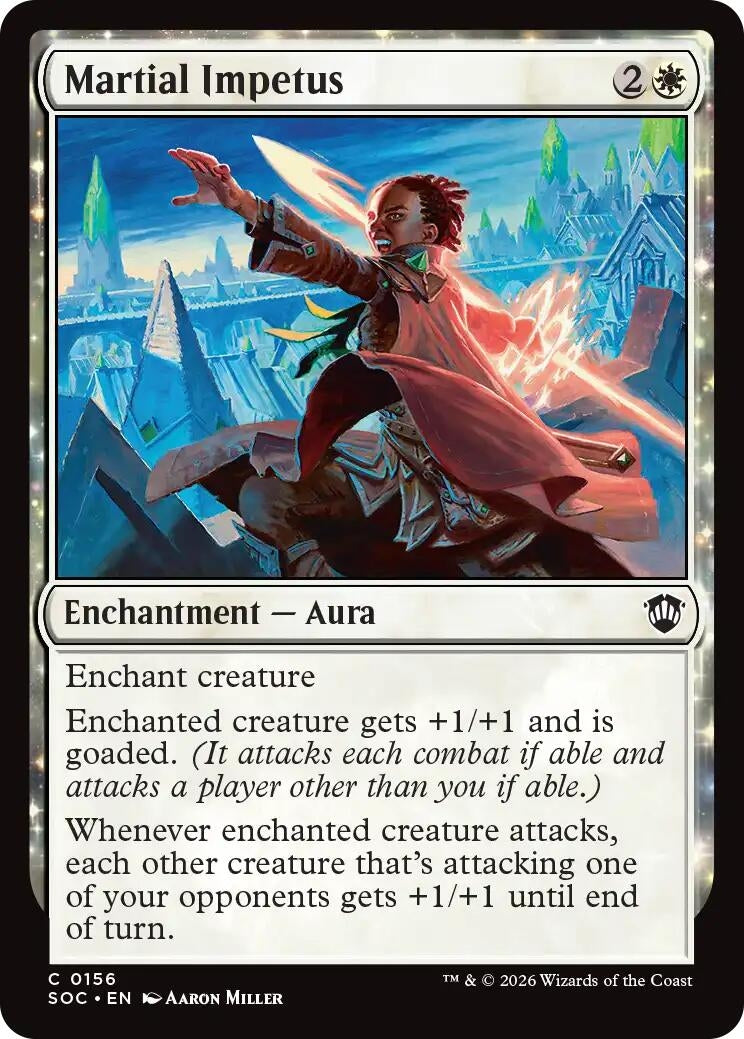 Image for Martial Impetus (156) [Secrets of Strixhaven] - Magic: The Gathering