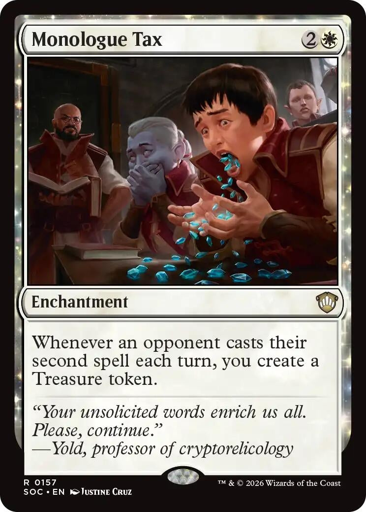 Image for Monologue Tax (157) [Secrets of Strixhaven] - Magic: The Gathering