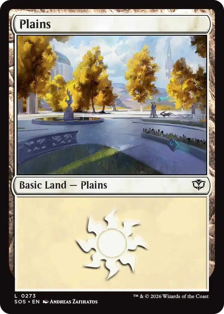 Image for Plains (0273) (273) [Secrets of Strixhaven] - Magic: The Gathering