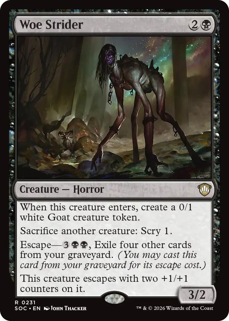 Woe Strider (231) [Commander: Secrets of Strixhaven]
