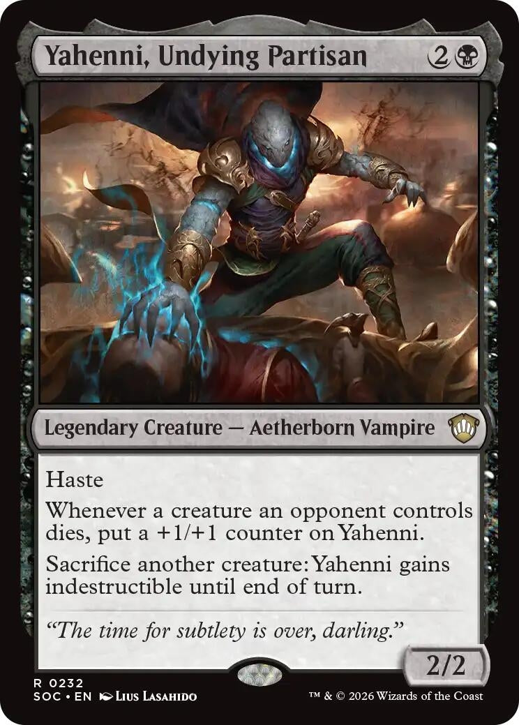 Image for Yahenni, Undying Partisan (232) [Secrets of Strixhaven] - Magic: The Gathering