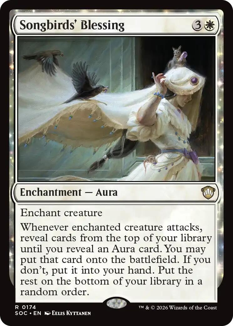 Image for Songbirds' Blessing (174) [Secrets of Strixhaven] - Magic: The Gathering
