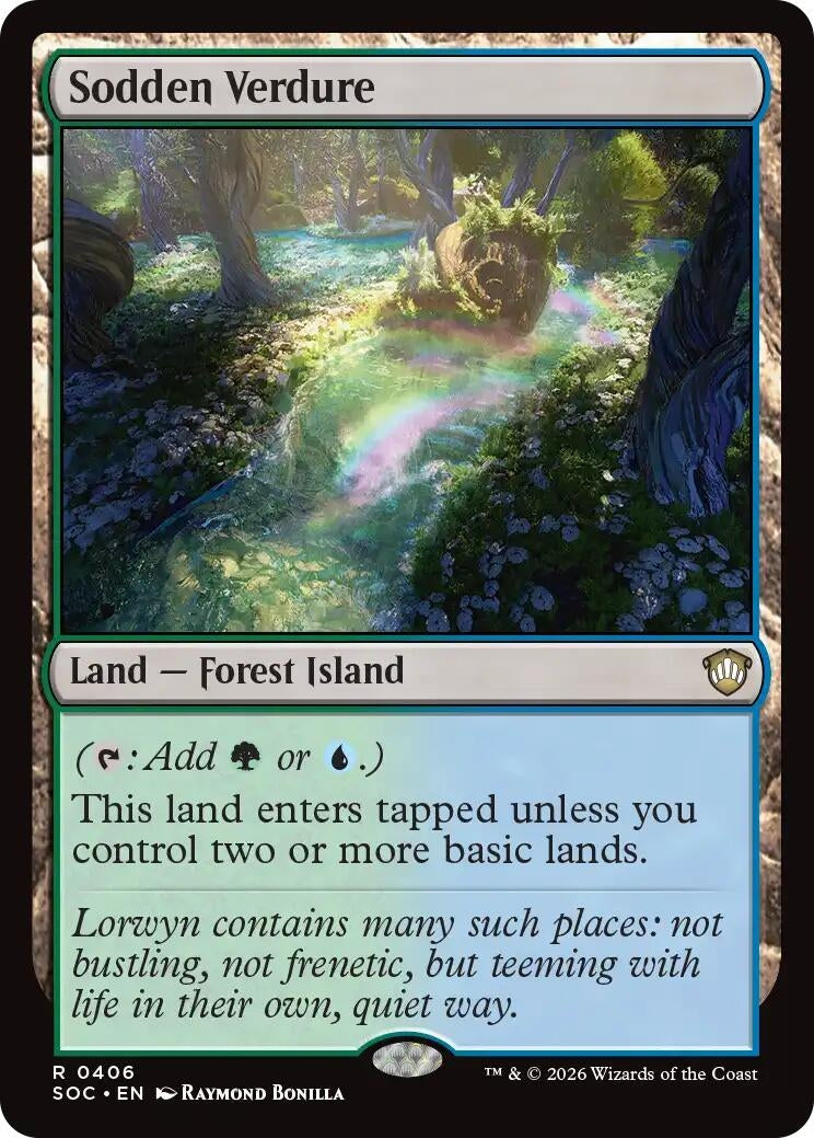 Image for Sodden Verdure (406) [Secrets of Strixhaven] - Magic: The Gathering