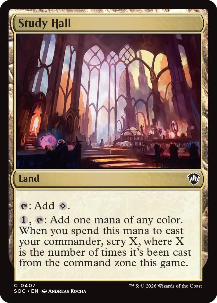 Image for Study Hall (407) [Secrets of Strixhaven] - Magic: The Gathering