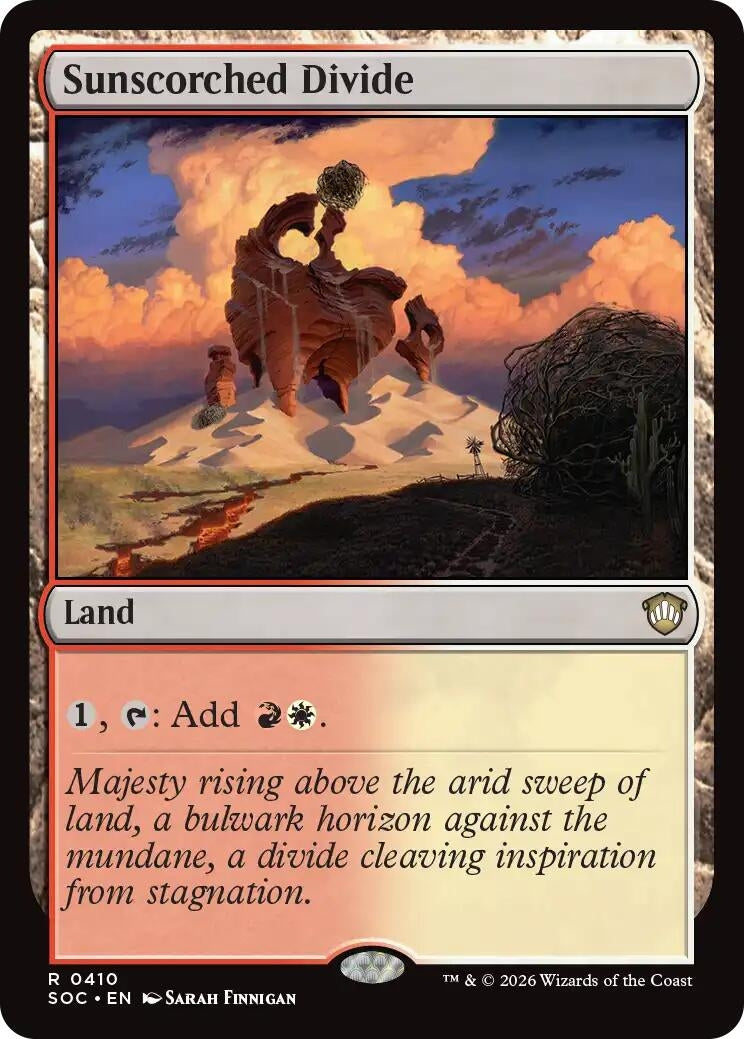 Image for Sunscorched Divide (410) [Secrets of Strixhaven] - Magic: The Gathering