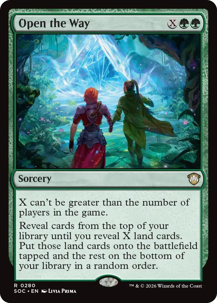 Image for Open the Way (280) [Secrets of Strixhaven] - Magic: The Gathering