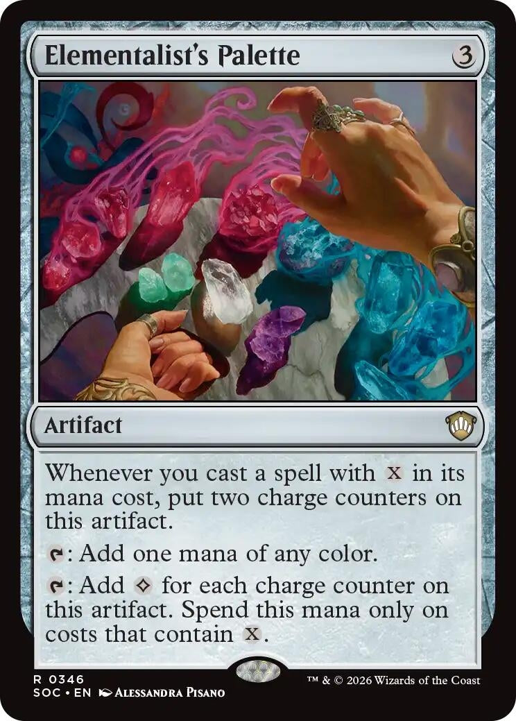 Image for Elementalist's Palette (346) [Secrets of Strixhaven] - Magic: The Gathering