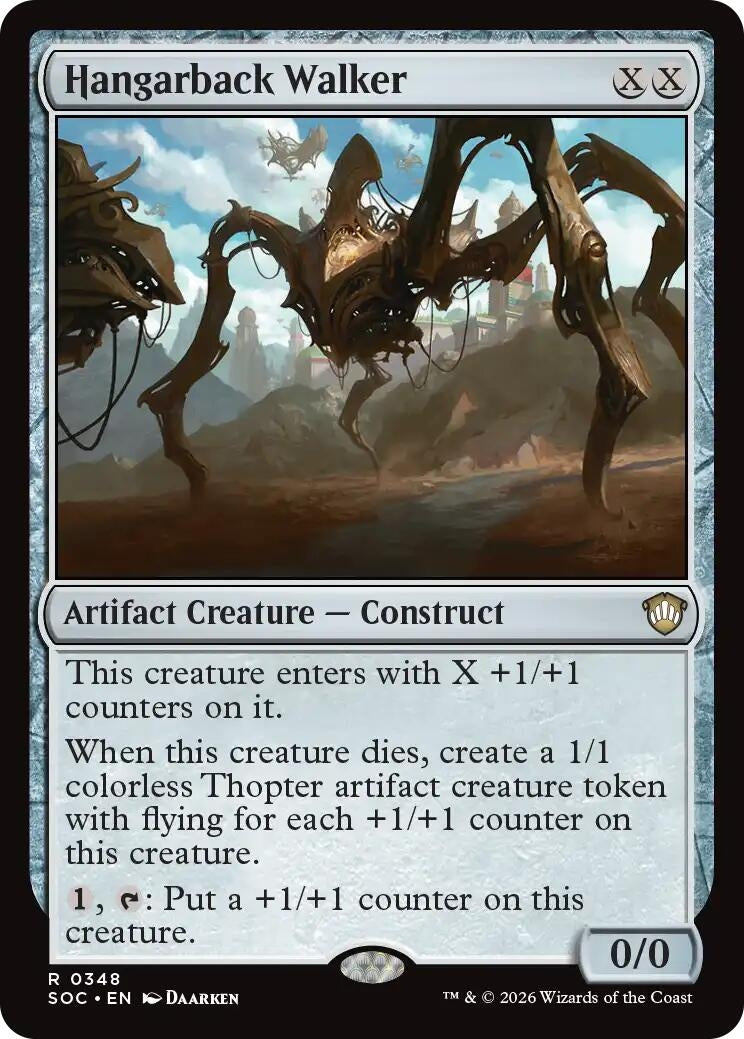 Image for Hangarback Walker (348) [Secrets of Strixhaven] - Magic: The Gathering