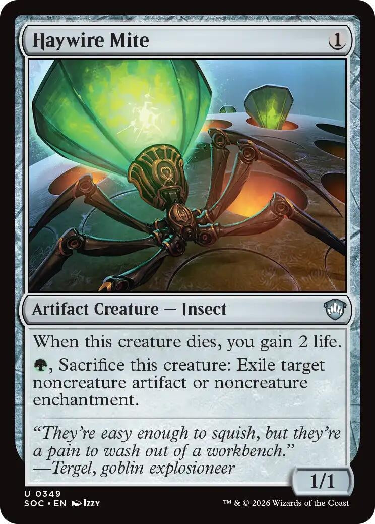 Image for Haywire Mite (349) [Secrets of Strixhaven] - Magic: The Gathering