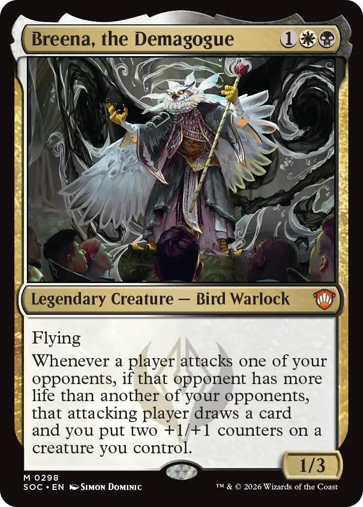 Image for Breena, the Demagogue (298) [Secrets of Strixhaven] - Magic: The Gathering