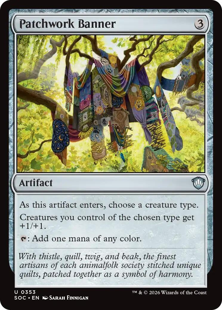 Image for Patchwork Banner (353) [Secrets of Strixhaven] - Magic: The Gathering