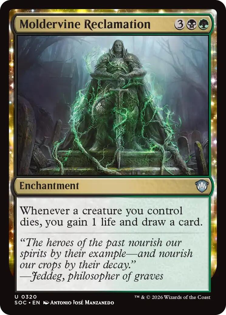 Moldervine Reclamation (320) [Commander: Secrets of Strixhaven]