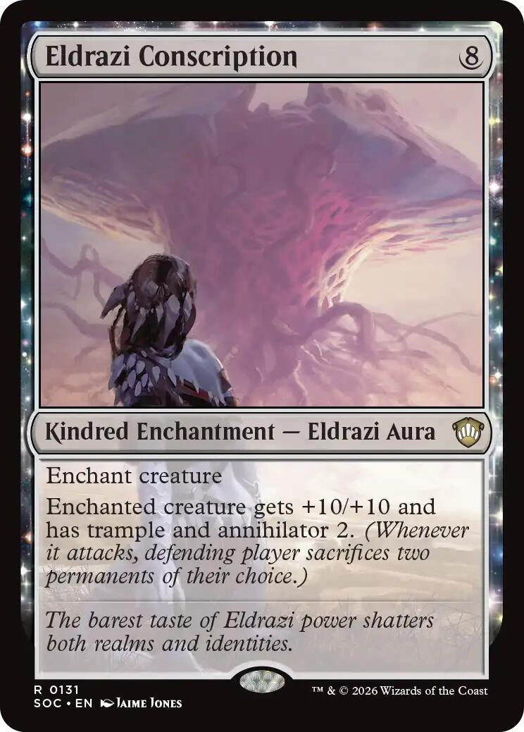 Image for Eldrazi Conscription (131) [Secrets of Strixhaven] - Magic: The Gathering