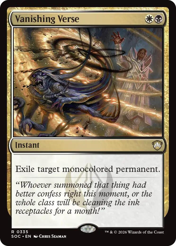 Image for Vanishing Verse (335) [Secrets of Strixhaven] - Magic: The Gathering