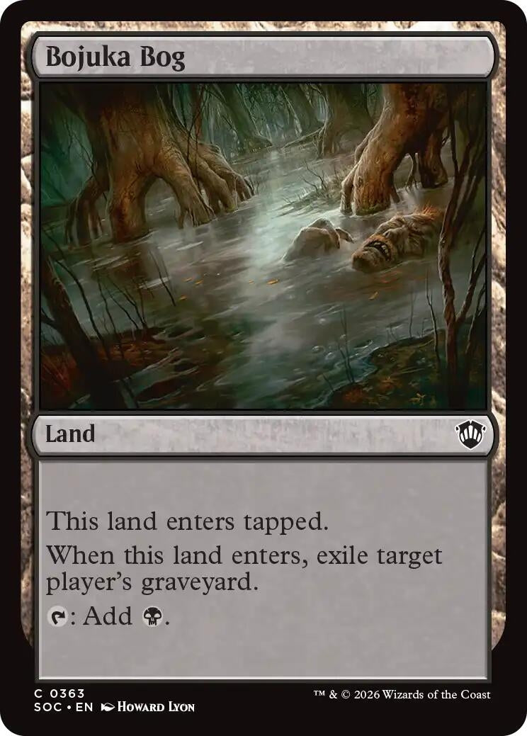 Image for Bojuka Bog (363) [Secrets of Strixhaven] - Magic: The Gathering
