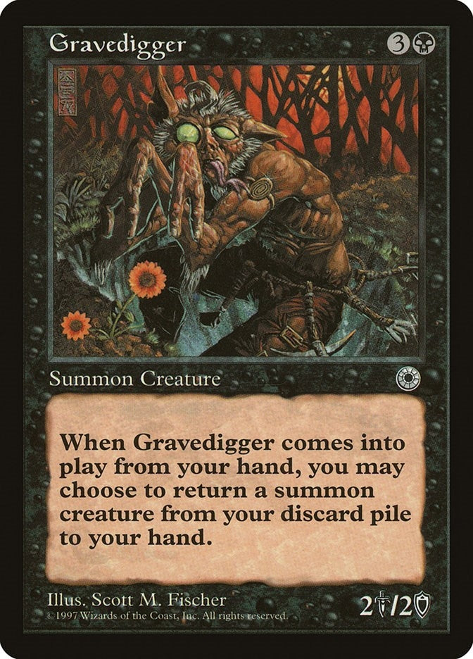 Image for Gravedigger [Portal] - Magic: The Gathering