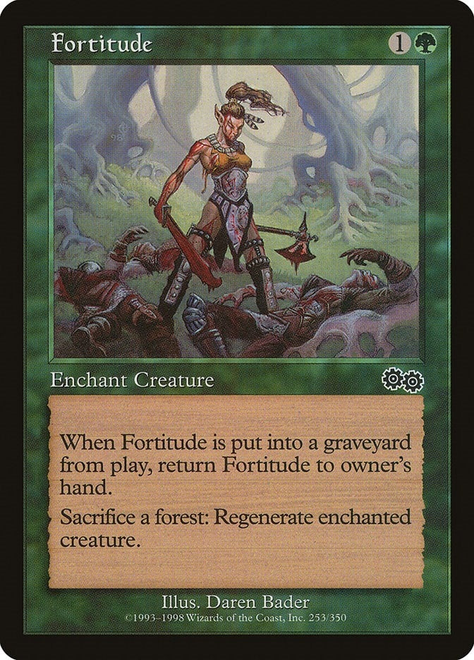 Image for Fortitude (253) [Urza's Saga] - Magic: The Gathering