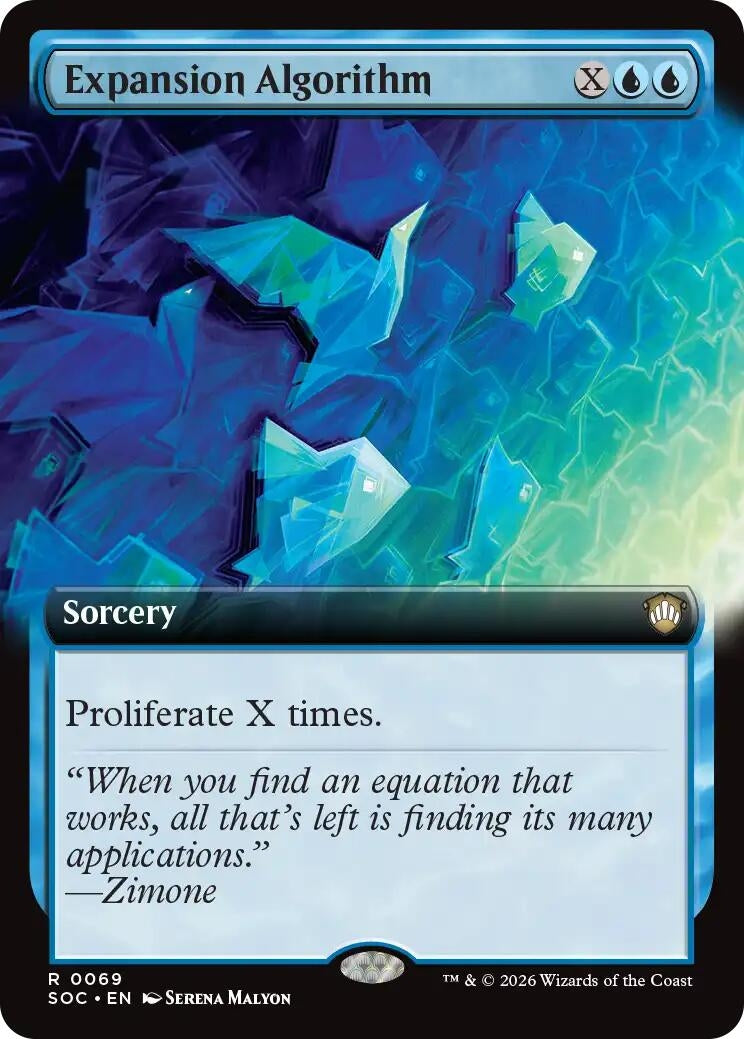 Image for Expansion Algorithm (Extended Art) (69) [Secrets of Strixhaven] - Magic: The Gathering