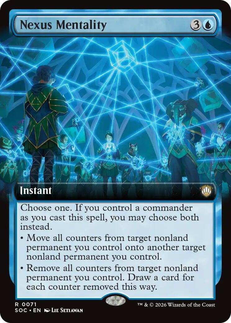 Image for Nexus Mentality (Extended Art) (71) [Secrets of Strixhaven] - Magic: The Gathering