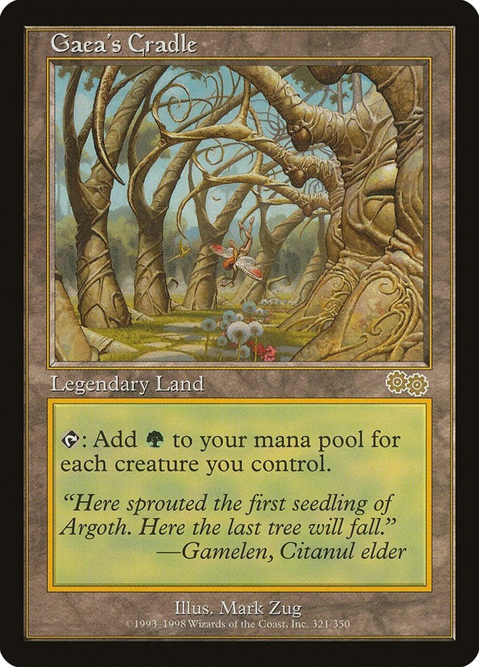 Image for Gaea's Cradle (321) [Urza's Saga] - Magic: The Gathering