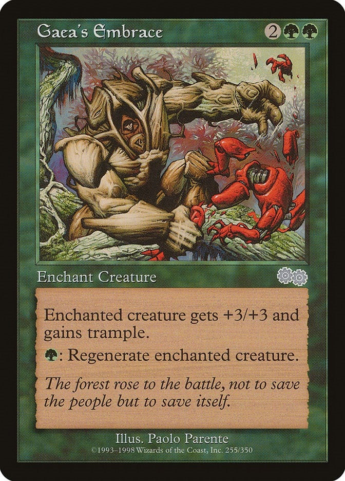 Image for Gaea's Embrace (255) [Urza's Saga] - Magic: The Gathering