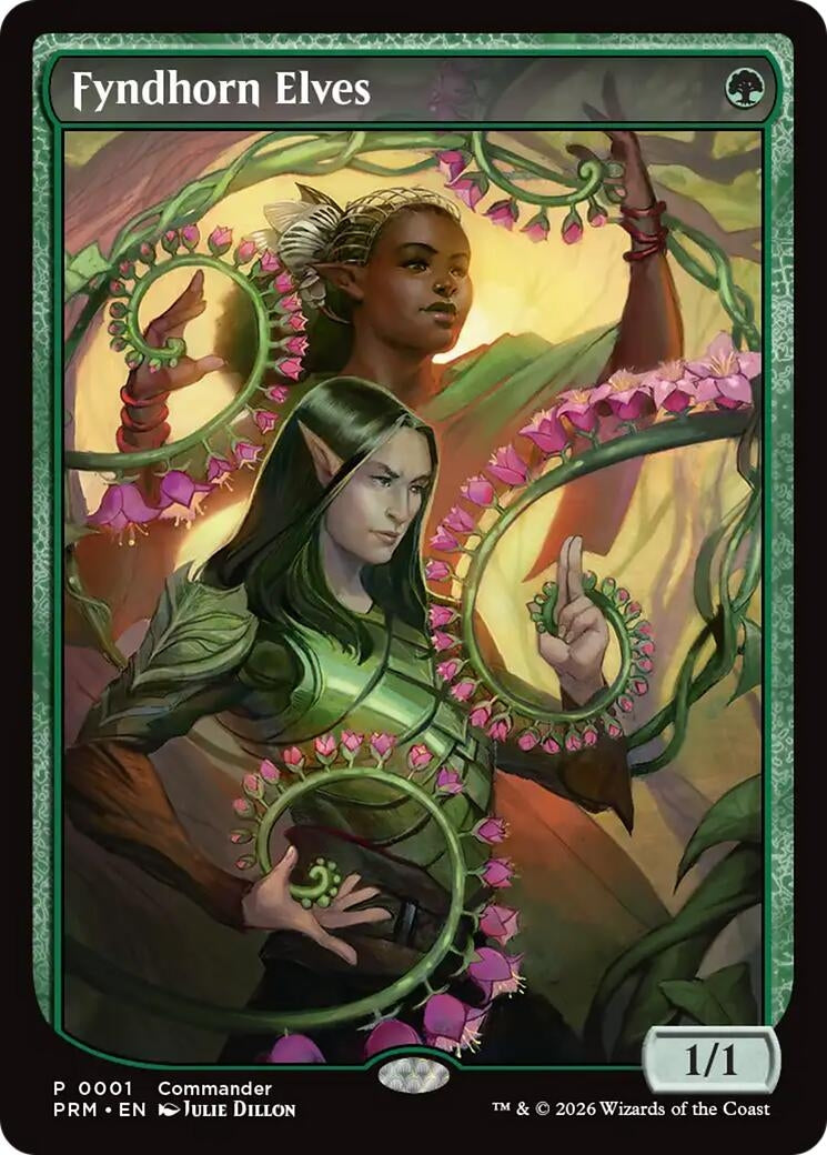 Image for Fyndhorn Elves (CommandFest 2026) (1) [MagicFest Cards] - Magic: The Gathering