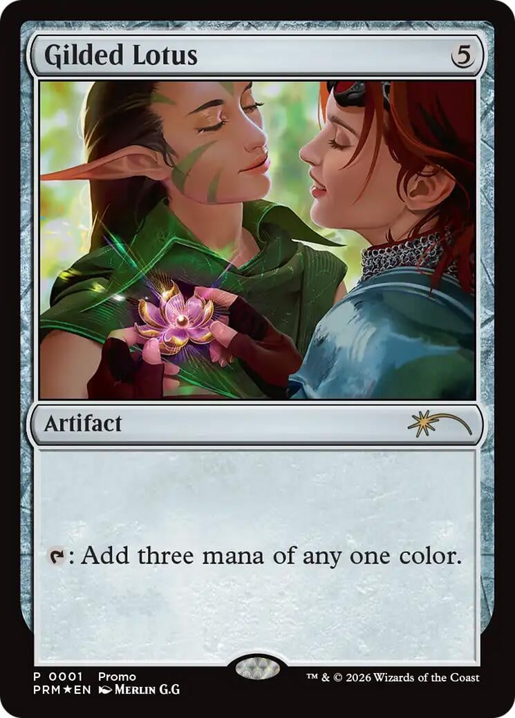 Image for Gilded Lotus (1) [WPN & Gateway Promos] - Magic: The Gathering