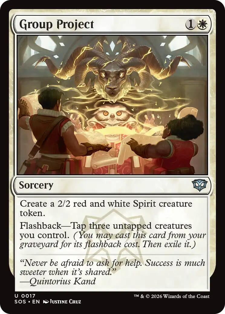 Image for Group Project (17) [Secrets of Strixhaven] - Magic: The Gathering