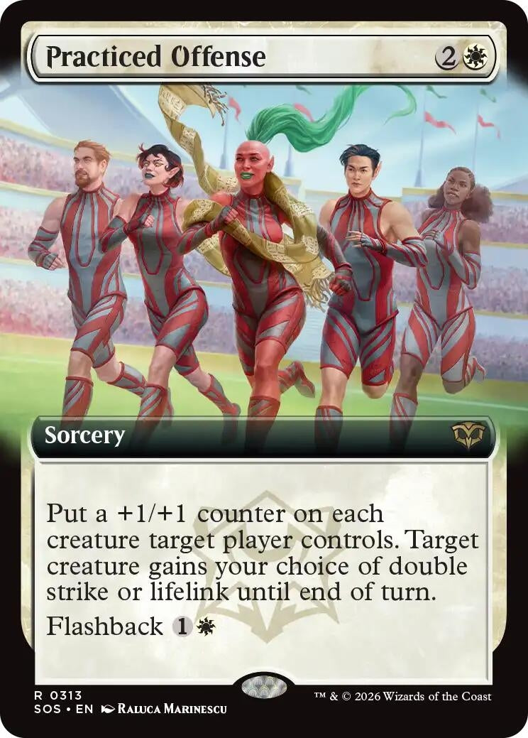 Image for Practiced Offense (Extended Art) (313) [Secrets of Strixhaven] - Magic: The Gathering