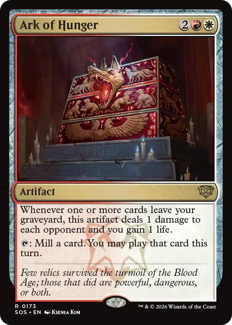 Image for Ark of Hunger (173) [Secrets of Strixhaven] - Magic: The Gathering