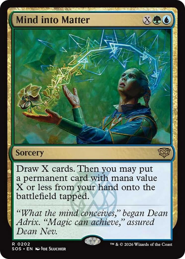 Image for Mind into Matter (202) [Secrets of Strixhaven] - Magic: The Gathering