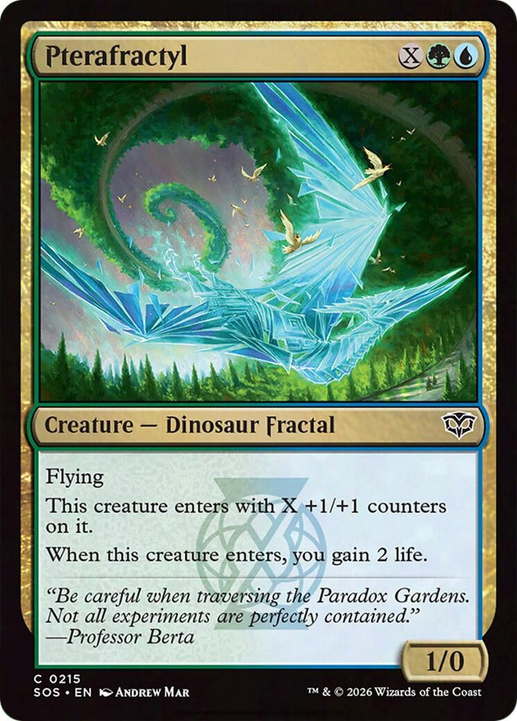 Image for Pterafractyl (215) [Secrets of Strixhaven] - Magic: The Gathering