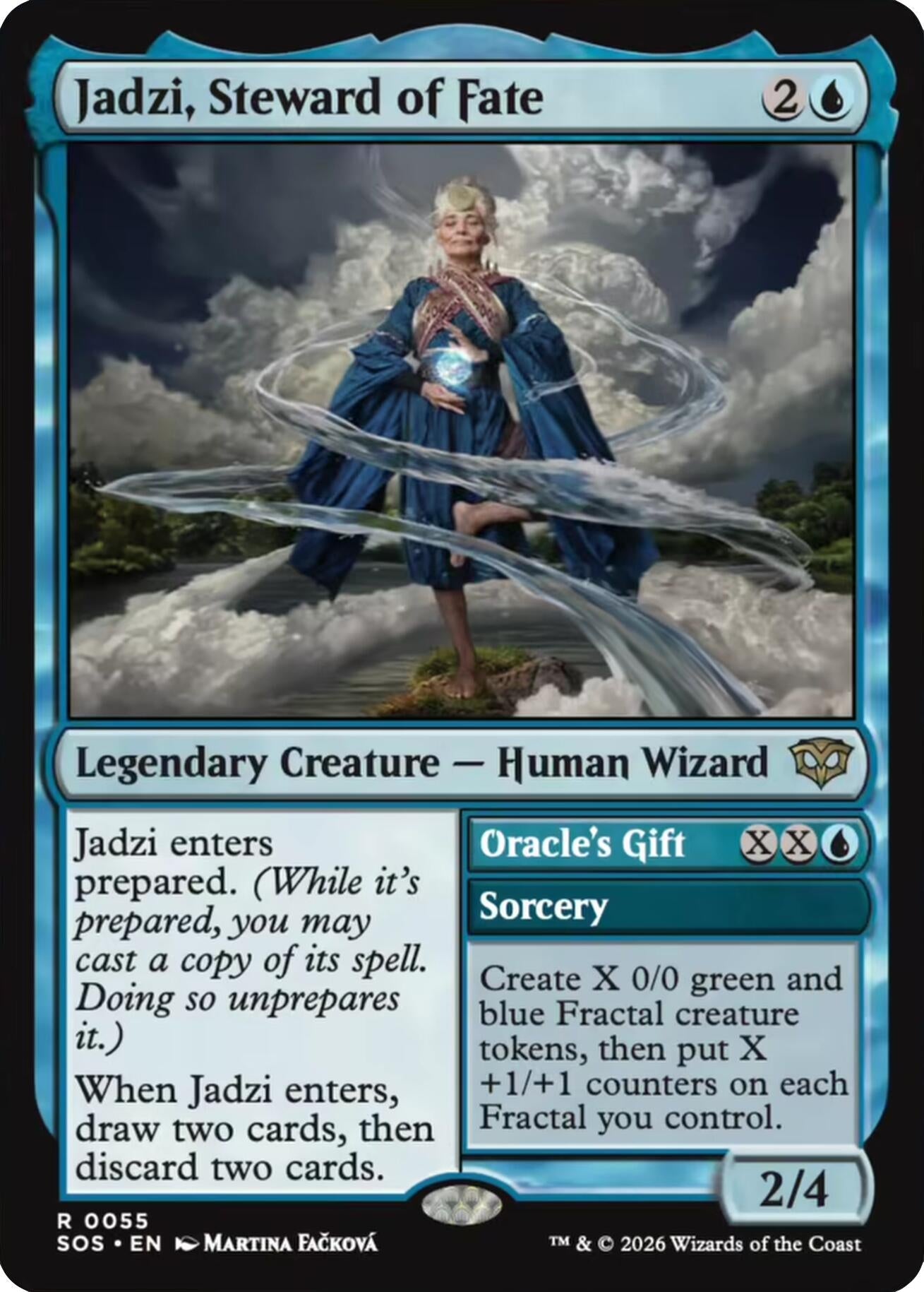 Image for Jadzi, Steward of Fate (55) [Secrets of Strixhaven] - Magic: The Gathering