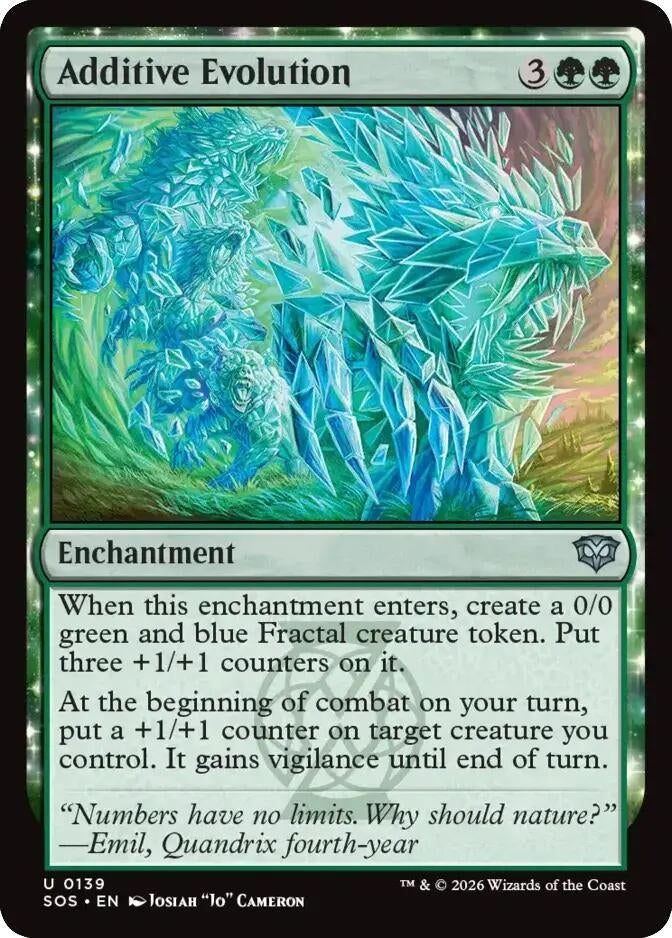 Image for Additive Evolution (139) [Secrets of Strixhaven] - Magic: The Gathering