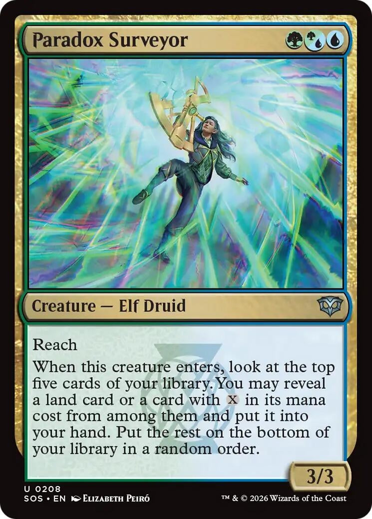 Image for Paradox Surveyor (208) [Secrets of Strixhaven] - Magic: The Gathering